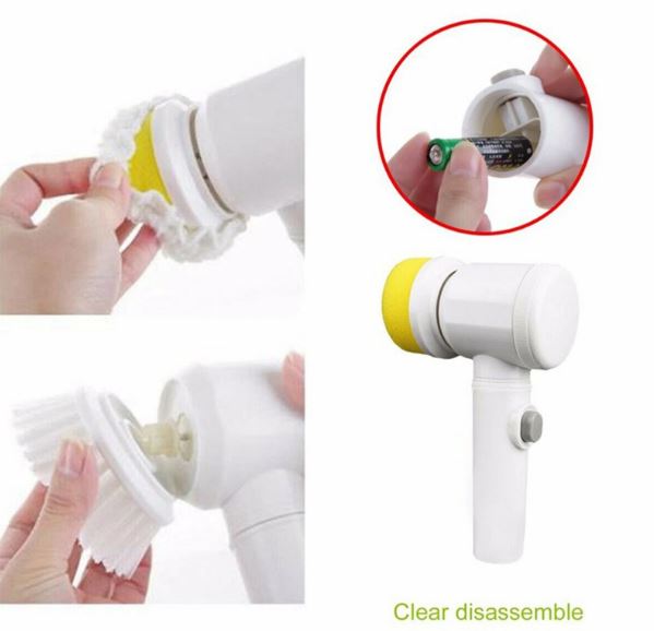 Miniatura 5 de Cepillo de Limpieza Eléctrico a Mano